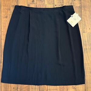 Kathie Lee Collection Black Pencil Skirt Size 22W NWT